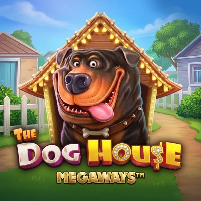 Dog House Megaways slot game tile in the Spinaud pokies lobby